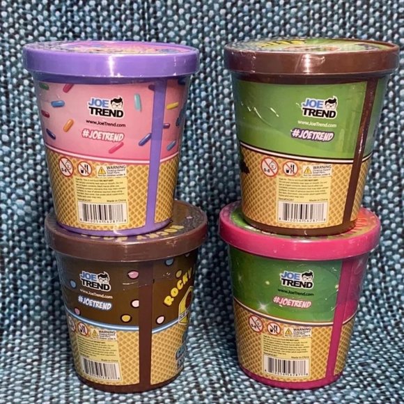 Joe Trend Ice Cream SLIME Scented Mix-In Sprinkles Bears Chocolate Chip FUN - Picture 2 of 8